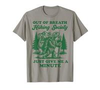 Out Of Breath Hiking Society Tortuga Al Aire Libre Sendero Camiseta