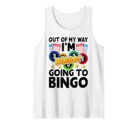 out of My Way I'm Going To Bingo Camiseta sin Mangas