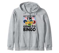 out of My Way I'm Going To Bingo Sudadera con Capucha