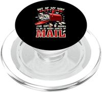 out of My Way Mailman 12 Horas De Correo Trabajador Postal PopSockets PopGrip para MagSafe