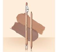 OUT-OF-OFFICE - Sculpting Lip Duo Pencil - 2 Colors #Y01 Nude Apricot Brown - 1.5g