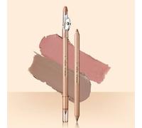 OUT-OF-OFFICE - Sculpting Lip Duo Pencil - 2 Colors #Y02 Nude Rosy Taupe - 1.5g