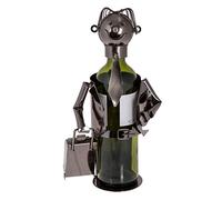 Out of the blue 71/3140 Marco Soporte para Botellas Metal, 21 x 17 cm