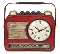 Out of the blue Caja metálica para Llaves con Reloj, Rojo, Talla única