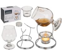 Out of the blue Calentador de brandy de 4 piezas (400 ml, en caja de regalo)