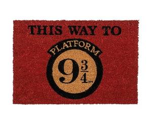 Out of the blue - Felpudo de Harry Potter con diseño de la Pista 9 3/4-60 x 40 cm - Diseño mágico para Fans y coleccionistas - Apto para Uso Interior y Exterior
