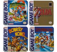 out of The Blue KG Gameboy Classic Coaster Collection Nintendo Posavasos Juego de 4 Posavasos Jugadores Regalo Retro, 100 x 100 x 4 mm