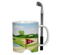 Out of the blue Taza Golf Mug - Golf Club Pen/Bolígrafo y Pelota