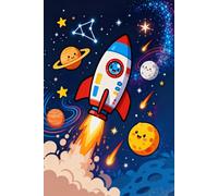 Out of This World Journal: 200 Lined Pages for Big Thoughts & Little Explorers