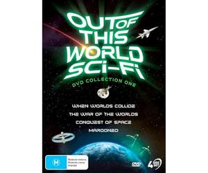 Out of This World Sci-Fi DVD Collection One: When Worlds Collide / The War of the Worlds / Conquest of Space / Marooned [USA]