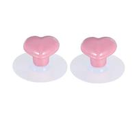 Outanaya 1 par Pomoscéramicos Forma para Muebles Tiradores de Puerta con Ventosa Rosa para Armarios
