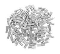 Outanaya 150 Unidades Pines en Muebles y Librerías para Estantes de Vidrio y Madera de Soporte para Estantes de Acero Inoxidable Plateados con Adaptación Versátil y Apariencia Limpia