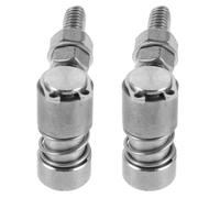 Outanaya 2 Piezas Conjunto de Cable de Acelerador para Barco Diseño de Bola, Acero Inoxidable Plata, Alta Resistencia la Corrosión para Reparaciones Marinas