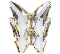 Outanaya 2 Piezas de Hebillas de Cristal Blanco para Zapatos y Clutches, Decoración Elegante y Llamativa de Aleación para Manualidades y Accesorios de Moda