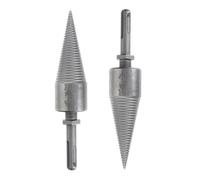 Outanaya 2 Piezas Partidor de Madera Broca para Carpintería de Acero Rápido, Herramienta de Broca para Carpintería, Ahorro de Trabajo, para Familia y Granja, División de Leña