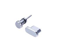Outanaya 2 Piezas Tapones Antipolvo para Conector de Auriculares Micro USB Color Gris Compatible con Dispositivos Edge Honor de Instalar y Transportar