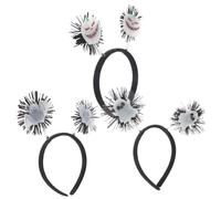 Outanaya 3piezas Diadema de Murciélago Que Brilla la Oscuridad Accesorio Espeluznante para Halloween para Cosplay de Truco o Trato y Decoración Festiva