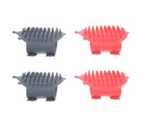 Outanaya 4 Piezas Rascador para Gatos en Forma de Gato Material Abs, Ajustable para Esquinas de Mesa y Sofá, sin Necesidad de Taladro, Adecuado para Sala y Dormitorio