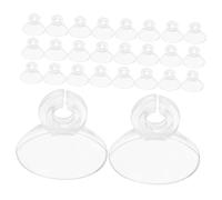 Outanaya 40 Piezas de Abrazaderas de Manguera con Ventosa para Acuario, Soporte Suave y Seguro para Tubo de Oxígeno, Accesorio para Sistema de Oxigenación en Peceras, Fácil Fijación