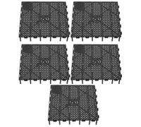 Outanaya 5 Paneles de Aislamiento para Acuarios Placa de Filtro de Fondo Negra Tablero Divisorio Recortable para Peceras Accesorios para Acuarios Separador para Tanque de Peces Filtro