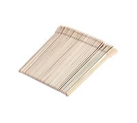 Outanaya 50 piezas Espátulas de Madera para Cera Depilatoria Aplicadores Desechables de Madera Natural con Puntas Redondeadas Uso Profesional y Casa para Depilación Corporal con Cera