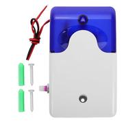 Outanaya Alarma Antirrobo Sonido y Luz Intermitente 12v Resistente al Agua, Bocina Volumen Ajustable, Sirena de Seguridad para Hogar, Comercio E Industria, Señal Estroboscópica Brillante