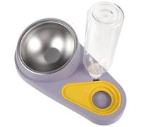 Outanaya Alimentador automático de Agua y Comida para Mascotas, Cuenco Antideslizante de plástico para Gatos y Perros en Uso Personal y Profesional
