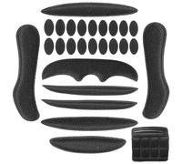 Outanaya Almohadillas Interiores para Casco de Motocicleta y Ciclismo, Absorción de Sudor y Amortiguación, Material Poliéster y Esponja Ligera, Fácil de Usar para Protección Segura