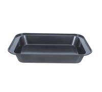 Outanaya Bandeja Recubrimiento Antiadherente de Acero al Carbono Rectangular para Horno y Alta Resistencia Adecuado para Hornear en Casa y Preparar Comidas