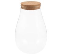 Outanaya Botella Ecológica de para Plantas Hidropónicas Micro Paisaje DIY Botella con Tapón para Decoración Interior Natural