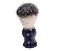 Outanaya Brocha de Afeitar Profesional para con Cerdas de Nylon Compatible con Bol de Espuma Accesorio de Limpieza Facial para Diario y Viaje Color Azul