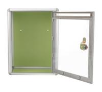 Outanaya Buzón de Sugerencias de Aleación de Aluminio Mecanismo Conveniente y Fácil de Instalar Transparente Llave de Seguridad para Oficina y Empresa