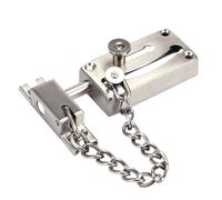 Outanaya Cadena de Cerradura de Puerta Antirrobo de Hierro Resistente Pestillo de Presión Práctica para Seguridad Hogar y Hotel Diseño Engrosado y Protección Infantil Segura