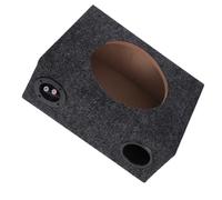Outanaya Caja para Subwoofer de Coche 10 Pulgadas, Recinto del Subwoofer para Vehículo Diseño Ultradelgado, Carcasa Acústica Resistente para Instalación de Audio Automotriz