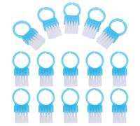 Outanaya Cepillo de Uñas Limpio 100 Piezas, Cepillo de Limpieza de Manicura Azul Cerdas Duras, Portátil y Multifuncional para Limpieza de Uñas y Herramientas de Cuidado Personal