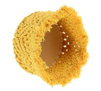 Outanaya Cesta Estilo Nórdico Tejida de Almacenamiento de Cuerda de Algodón Portátil y Plegable , Adecuado para Frutas , y del Hogar