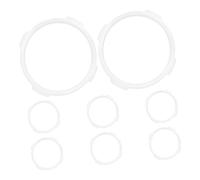 Outanaya Conectores de Túneles para Hámster DIY, Accesorios de Jaula de Abs, Paquete de 8 Piezas, Color Blanco, para Extensión de Hábitat, Mascotas Pequeñas y Hámsters
