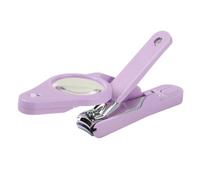 Outanaya Cortaúñas Acero Inoxidable con Lupa y Luz LED Resistente y Duradero para Manicura y Pedicura Casa y Profesionales Diseño Ergonómico para Mayores y Adultos