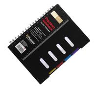 Outanaya Cuaderno Espiral Clasificado 105 Páginas Rayadas y Cubierta Plástica, Libreta Organizadora Multiusos para Oficina y Estudiantes, Diseño Clásico y Color Aleatorio Varios estilos