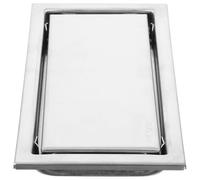 Outanaya Desagüe Lineal de Ducha Rectangular 20 Cm Acero Inoxidable 304 Filtro de Drenaje para Suelo Baño y Ducha Prevención de Olores y Alta Capacidad de Evacuación