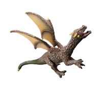 Outanaya Figura de Dinosaurio Simulada de Plástico, Juguete Educativo y Adorno para Dormitorio o Estantería