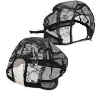 Outanaya Gorra de Peluca Parte en U Elástica y Transpirable 2 Piezas para Hacer Pelucas, Diseño Duradero y Cómodo para Mujeres en Uso Diario