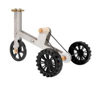Outanaya Juguete para Pájaros como Mascota Bicicleta de Entrenamiento de Metal para Loros Accesorios para Pájaros Que Mejora el Desarrollo Corporal y Mantiene Ocupado en Decoración