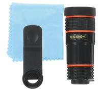 Outanaya Lente Telescópica para Móvil Zoom 8X, Material Abs Resistente, Gran Profundidad de Visión y Baja Distorsión, Adecuado para Conciertos y Turismo
