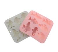 Outanaya Molde de Silicona para Hornear Diseño de Caballito de Mar y Pez, 2 Piezas, Antiadherente y Fácil de Limpiar, Adecuado para Repostería Creativa y Fiestas Temáticas Marinas