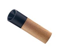 Outanaya Molinillo Manual de Madera con Núcleo Cerámico para Pimienta y Sal Herramienta de Cocina Práctica y Duradera Color Negro