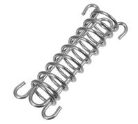 Outanaya Muelle Tensor para Correa de Perro de Alta Resistencia 304 Acero Inoxidable Amortiguador de Impacto para Paseos al Aire Libre Tamaño Mediano Capacidad de Tracción 22 Kg Uso en