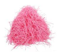 Outanaya Papel de Relleno Triturado Rosa 500g para Cajas y Cestas, Reutilizable, Protege Manualidades y Regalos, Adecuado para Preparación de Artesanías