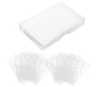 Outanaya Parche Corrector de Oreja de Silicona Transparente 60 Unidades, Accesorio Cosmético para Orejas Prominentes, Resistente al Sudor, Uso Indoloro y Discreto para Cuidado y Corrección