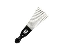 Outanaya Peine Rastrillo Ancho Negro Dientes Pulidos Para Desenredar Cabello Grueso y Largo, Tamaño Mediano, Para Adultos y Niños, Cuidado Del Cuero Cabelludo y Peinado Profesional